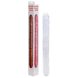 Pênis Realístico Duplo Maciço 33 X 3,2Cm Sexy Import