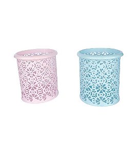 PORTA CANETAS FLORES