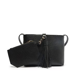 Arezzo Bolsa Tiracolo Preta Pequena Pouch