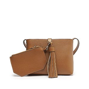 Arezzo Bolsa Tiracolo Marrom Pequena Pouch