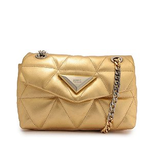 Schutz Bolsa 944 Grande Couro Dourado