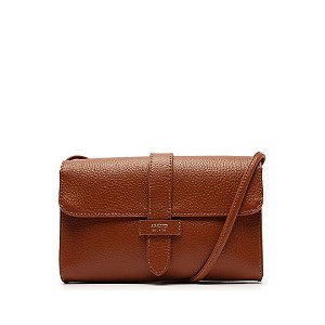Arezzo Bolsa Tiracolo Marrom Betina Pequena Caramelo