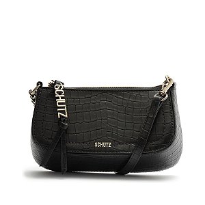 Schutz Bolsa Dante Preta Tiracolo Pequena