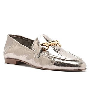 Arezzo Mocassim Metalizado