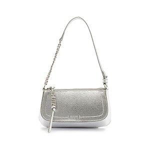 Schutz Bolsa Tiracolo Pequena Prata Brilato Tecno