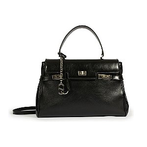 Schutz Bolsa Tote Destiny Grande Couro Preta