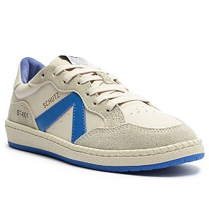 Schutz Tenis St 001 White e Blue