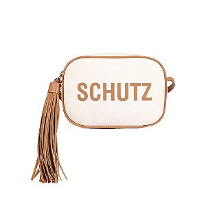 Schutz Bolsa Pequena Multimaterial OffWhite