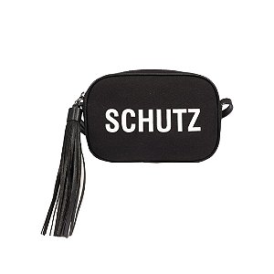 Schutz Bolsa Pequena Multimaterial Preta