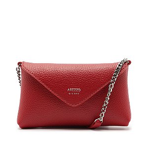 Arezzo Bolsa Tiracolo Vermelha Giorno Pequena Envelope