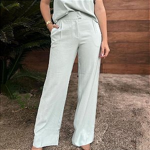 Shoulder Calca Pantalona Alfaiatada