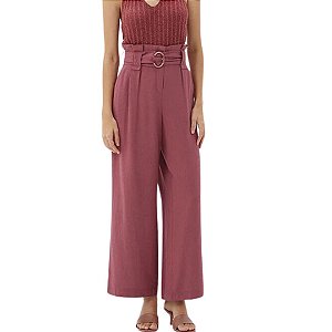 Shoulder Calca Pantacourt Clocha Marsala