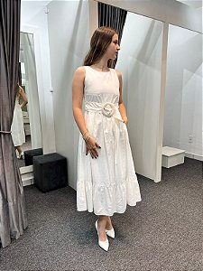 Shoulder Vestido Fem 212103911