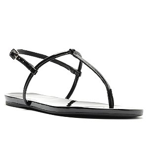 Arezzo Rasteira Basics Preta