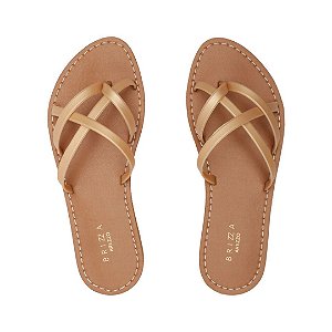 Arezzo Brizza Chinelo Marrom