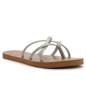 Arezzo Chinelo Brizza Prata