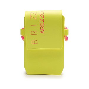 Arezzo Bolsa Tiracolo Verde Limão Tina Pequena