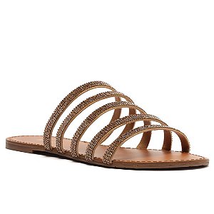 Arezzo Rasteira Brilho