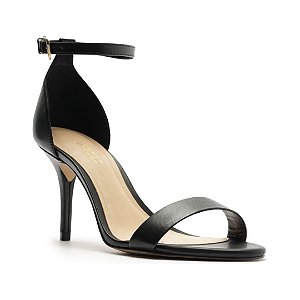 Arezzo Sandália Isabelli Salto Médio Preta