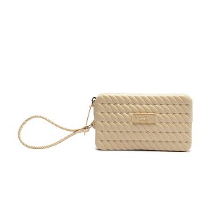 Arezzo Clutch Off-White Alça Marrocos Brizza