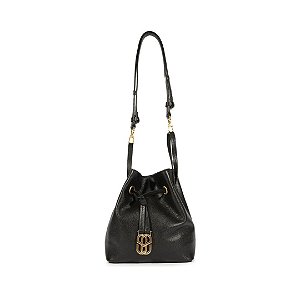 Schutz Bolsa Couro Pequena Preta