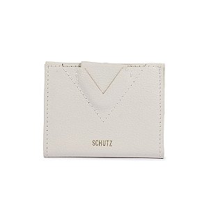 Schutz Cartões Ellie Couro Branco
