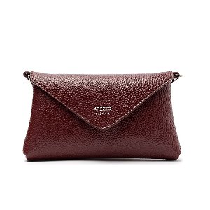 Arezzo Bolsa Tiracolo Vinho Giorno Pequena Envelope