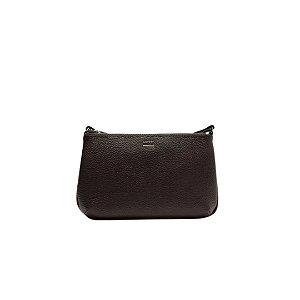 Arezzo Bolsa Tiracolo Marrom Escura Morgana Pequena