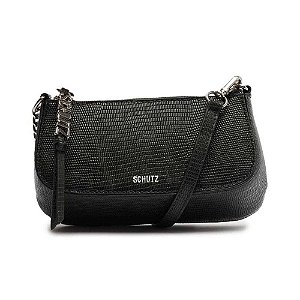Schutz Bolsa Tiracolo Pequena Tina Preta