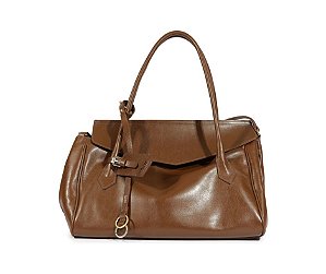 Schutz Bolsa Tote Stella Couro Marrom