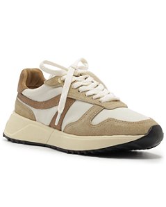 Arezzo Tênis Marrom Camurça Amarração Stride