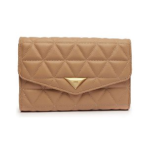 Schutz Porta Passaporte 944 Travel Couro Bege