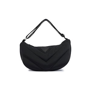 Schutz Bolsa Média New Lolla Nylon Preta