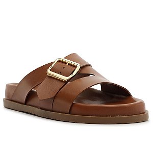 Arezzo Papete Marrom Fivela