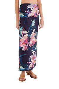 Farm Saia Reta Estampada Lilia 345951