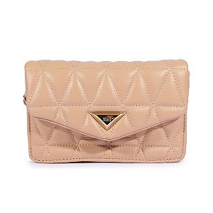 Schutz Bolsa Pequena Tiracolo 944 Matelassê Amendoa