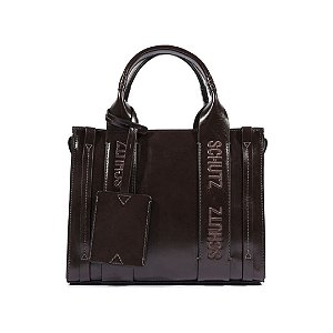 Schutz Bolsa Shopping Avery Marrom