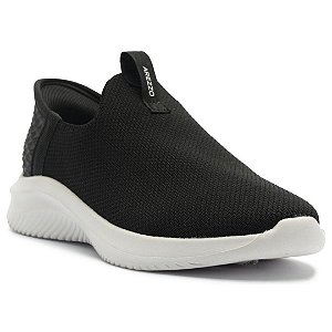 Arezzo Tênis Preto Solado Esportivo Slip On