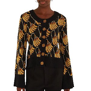 Farm Cardigan Tricot Banana Tassel Mini