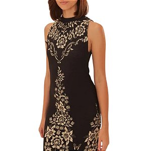 Farm Vestido Midi Rio Borbolina