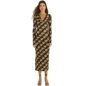 Farm Vestido Midi Banana Tassel Mini