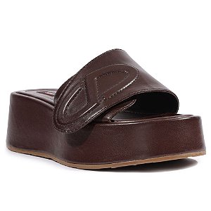 Schutz Tamanco Couro