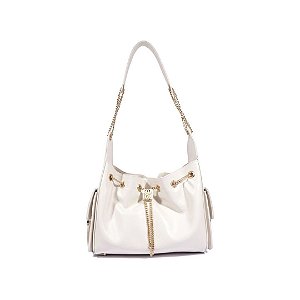 Schutz Bolsa Tiracolo Média Lilibet Couro Branco