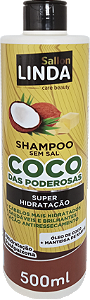 SHAMPOO COCO DAS PODEROSAS SALLON LINDA 500ML