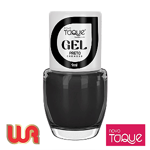 NOVO TOQUE - ESMALTE GEL CREMOSO PRETO