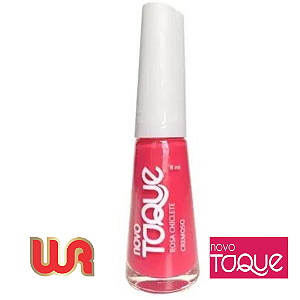 NOVO TOQUE - ESMALTE CREMOSO ROSA CHICLETE