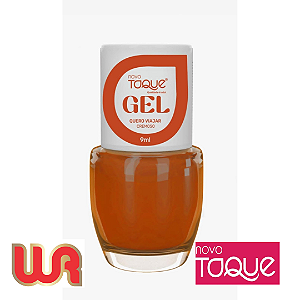 NOVO TOQUE - ESMALTE GEL CREMOSO QUERO VIAJAR