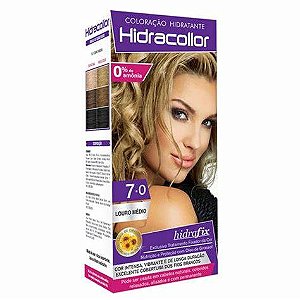 HIDRAN-HIDRACOLOR KIT -7.0 LOURO MÉDIO  100ML