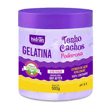 HIDRAN-GELATINA TENHO CACHOS PODEROSA AÇAÍ 500G