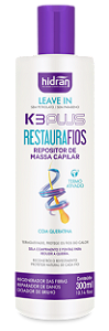 HIDRAN -k3 plus leave-in restaura fios 300ml